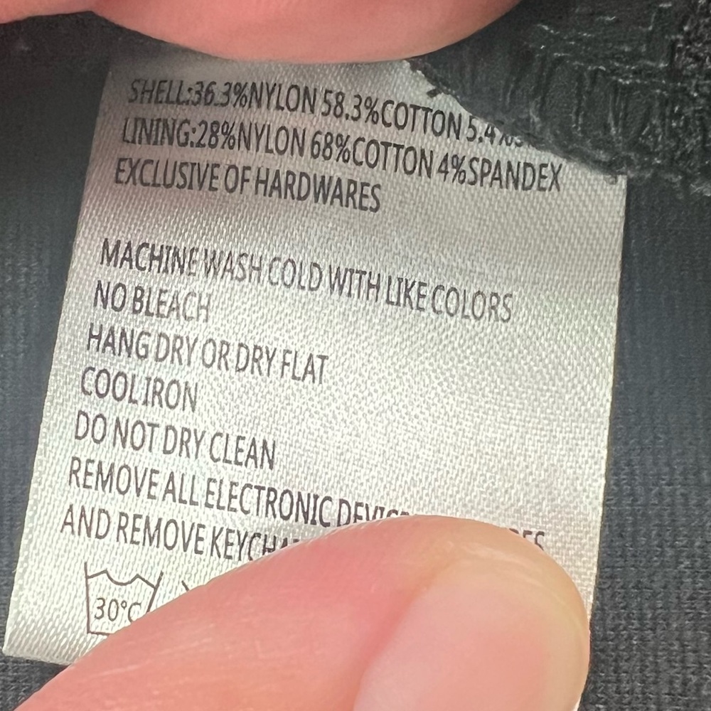 SCOTTeVEST Chloe Hoodie Women Large Black Travel Fleece Jacket Pockets Zip - Picture 14 of 14